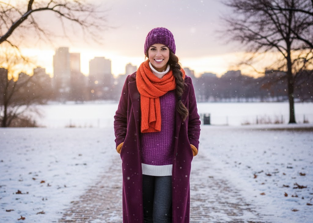 7 Essential Purple Sweater Winter Layering Tips for Style