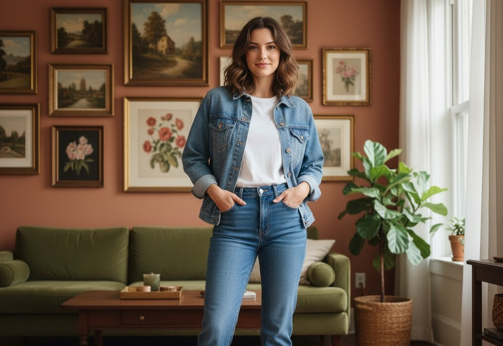 7 Foolproof Light Denim Jacket Jeans Styling Rules