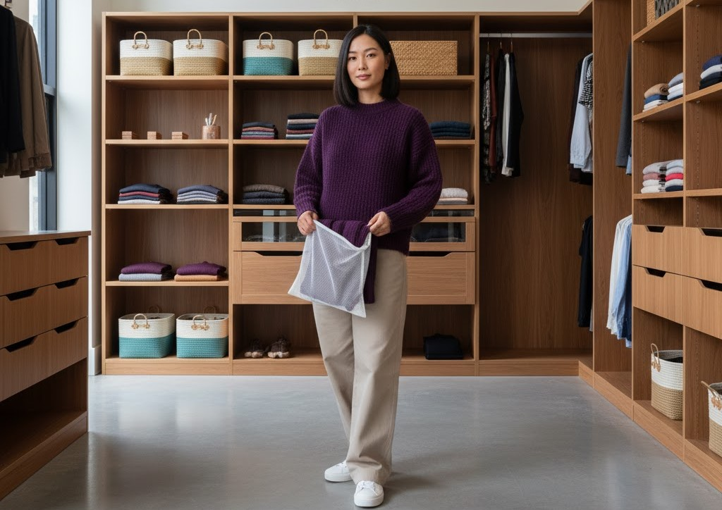 7 Essential Ways Store Purple Sweaters Discoloration-Free Forever