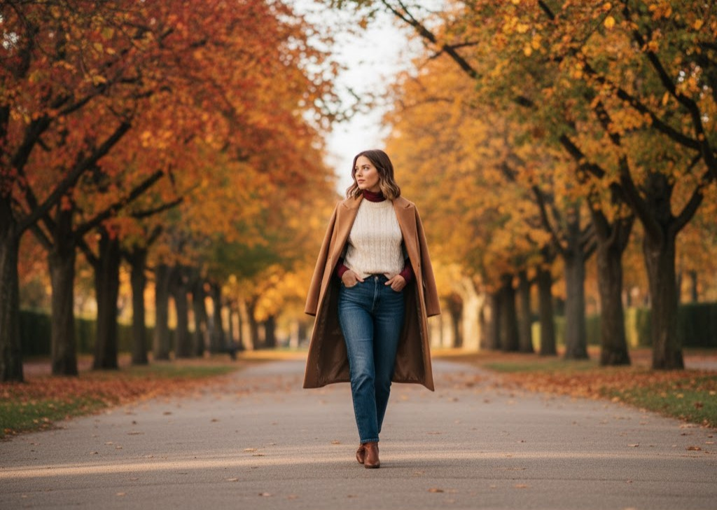 8 Genius Ways for Women Fall Sweater Layering Success