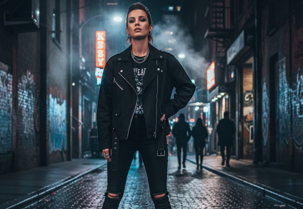 10 Bold Black Canvas Jacket Women Edgy Outfit Ideas to Transform Your Style