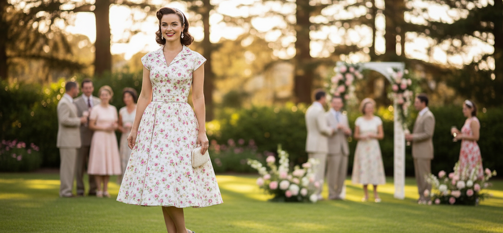 12 Perfect Retro Summer Dresses Weddings Guest Attire Guide