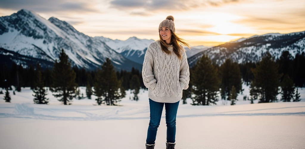 5 Gorgeous Chunky Winter Sweaters Women Crave Now