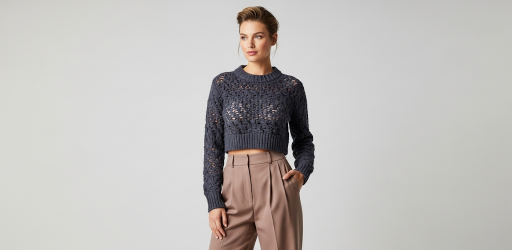 7 Cropped Sweaters High Waisted Pants Styling Secrets for Flawless Look