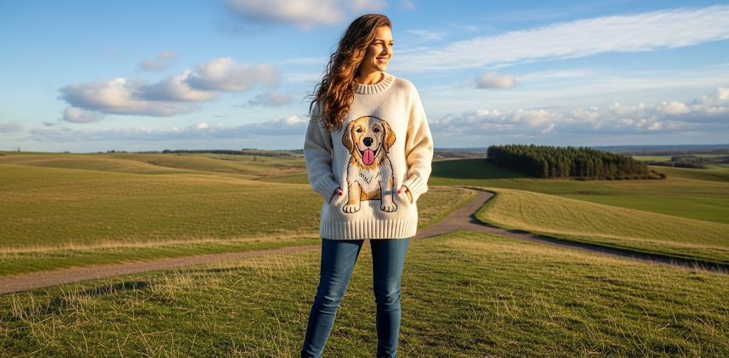 10 Amazing Dog Lover Sweaters Celebrating Furry Friends