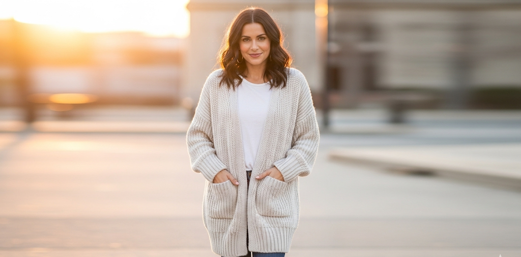 85 Versatile Cotton Cardigan Sweaters Women Layer Perfectly