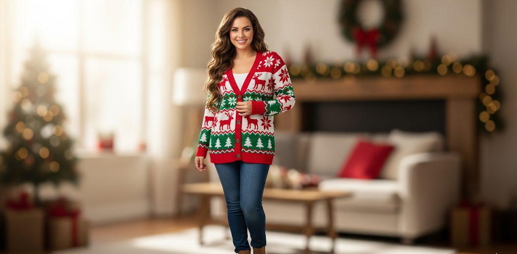 22 Versatile Christmas Cardigan Sweaters Women Layer With Effortless Style