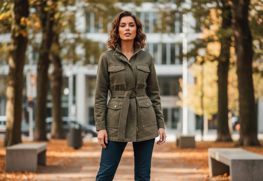 9 Ways Canvas Field Jacket Women Cinched Waist Styles Flatter