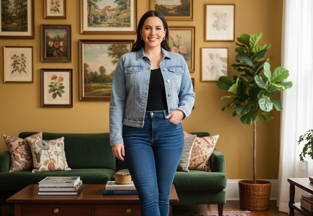 7 Stunning Ways: Light Denim Jacket Hourglass Flattering Figure Secrets