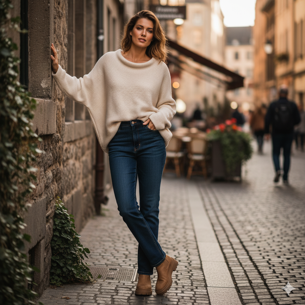 6 Loose Fit Oversized Sweaters That Flatter Without Clinging Perfectly