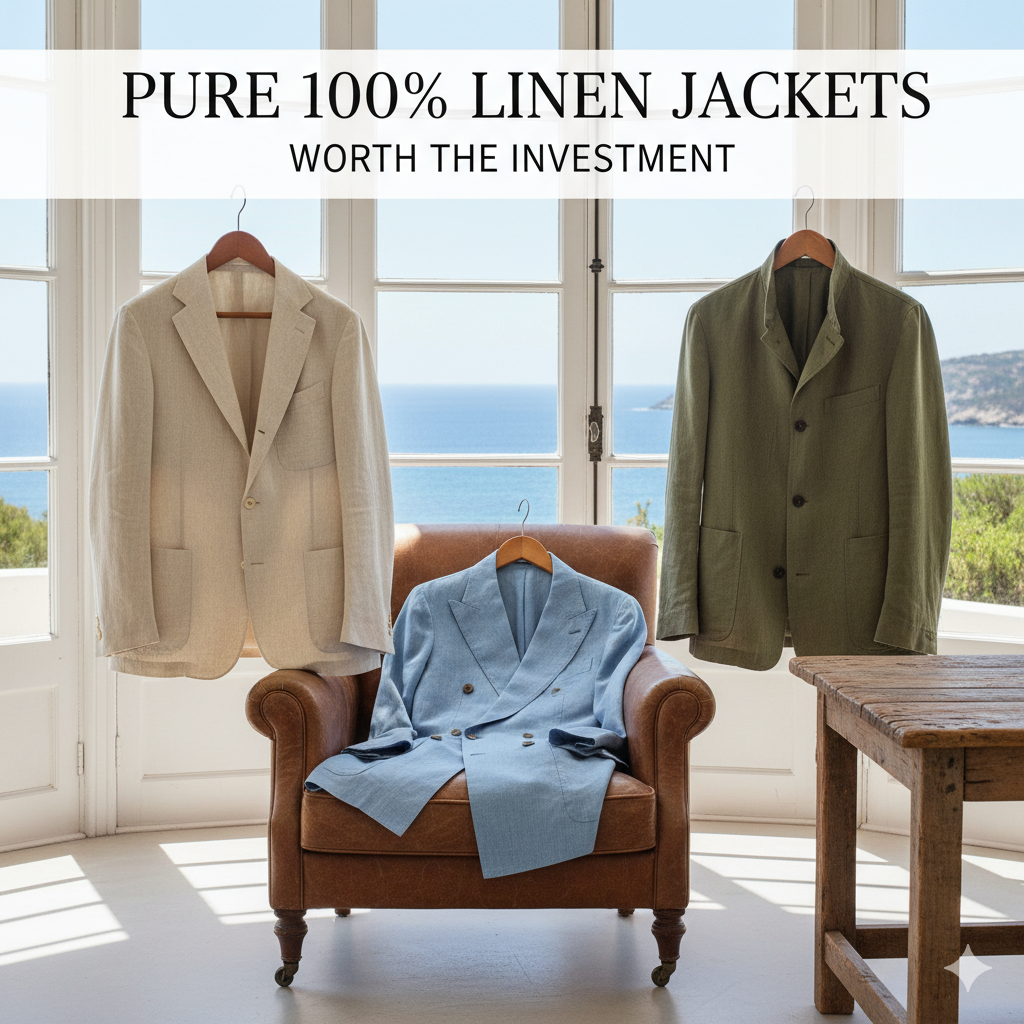 7 Reasons Why Pure Linen Jackets Are Worth Your Investment