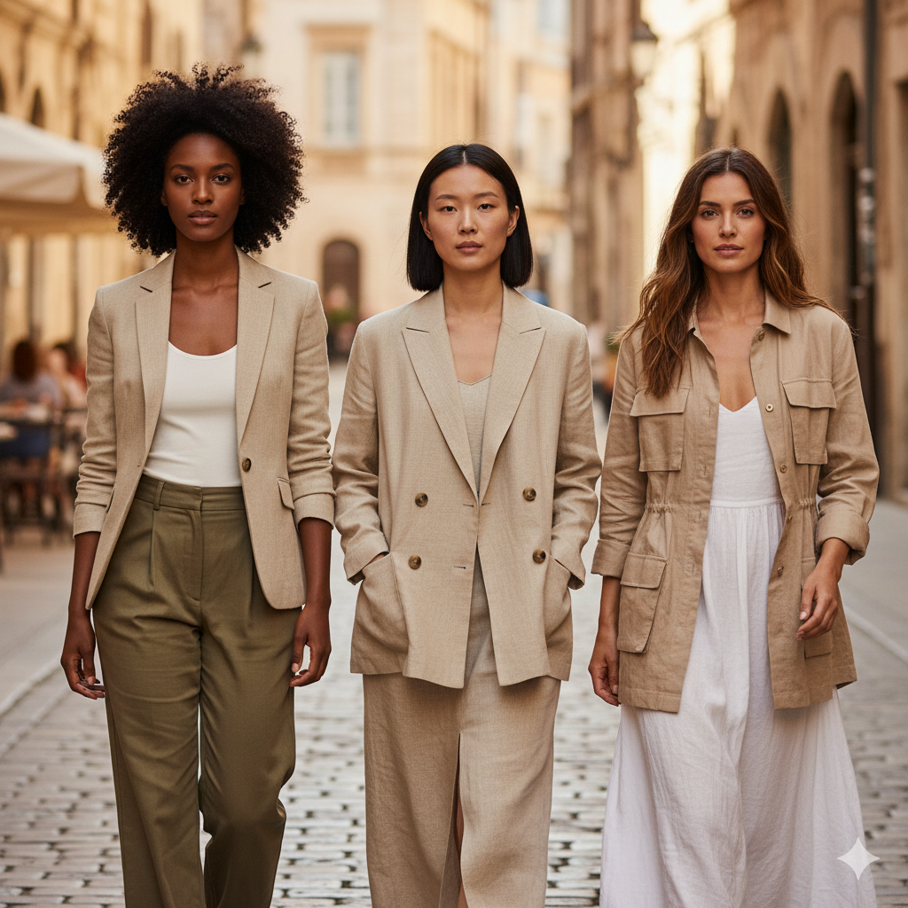 Why Every Wardrobe Needs Beige Linen Jacket Essentials Now