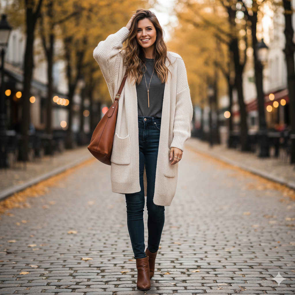 9 Oversized Cardigan Sweaters for Mastering Relaxed Layering Successfully