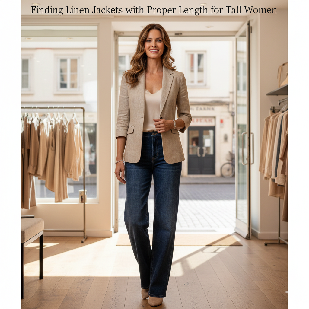 7 Essential Tips for Finding Long Linen Jackets for Tall Women