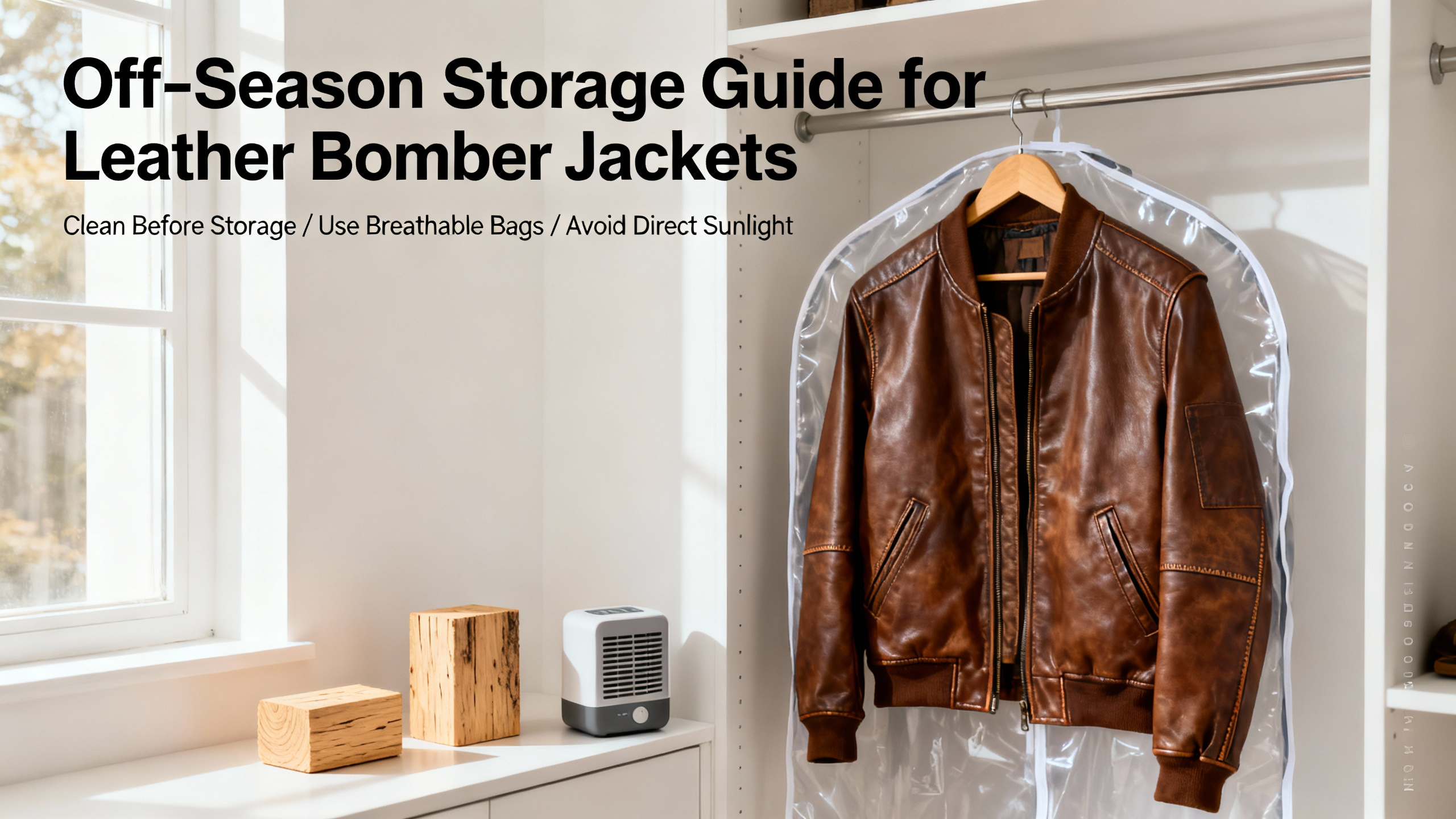 10 Critical Steps for Perfect Leather Bomber Jacket Off-Season Storage
