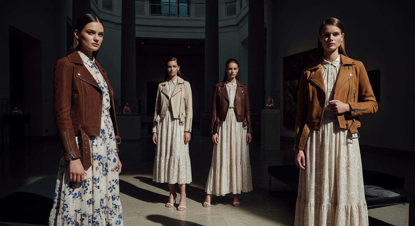 11 Stunning Dress Suede Jacket Pairings: Perfect Texture Contrast