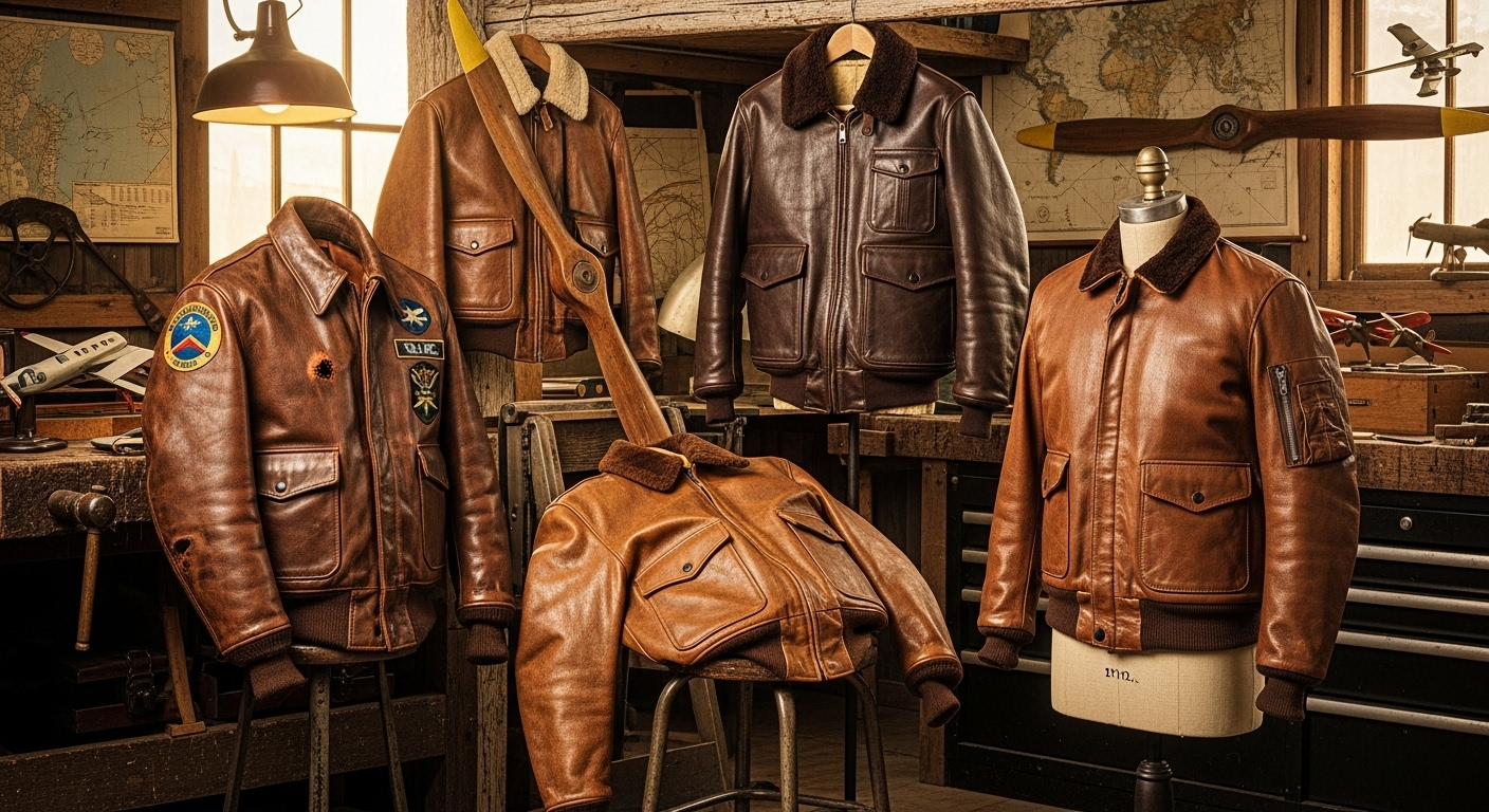 9 Reasons Vintage Brown Leather Bomber Jackets Never Fade