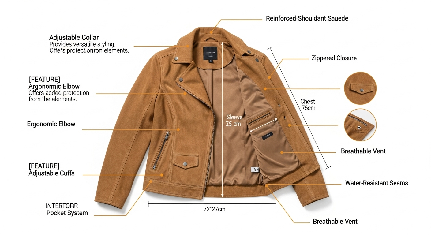 7 Essential Women’s Suede Jacket Features That Transform Your Wardrobe Today