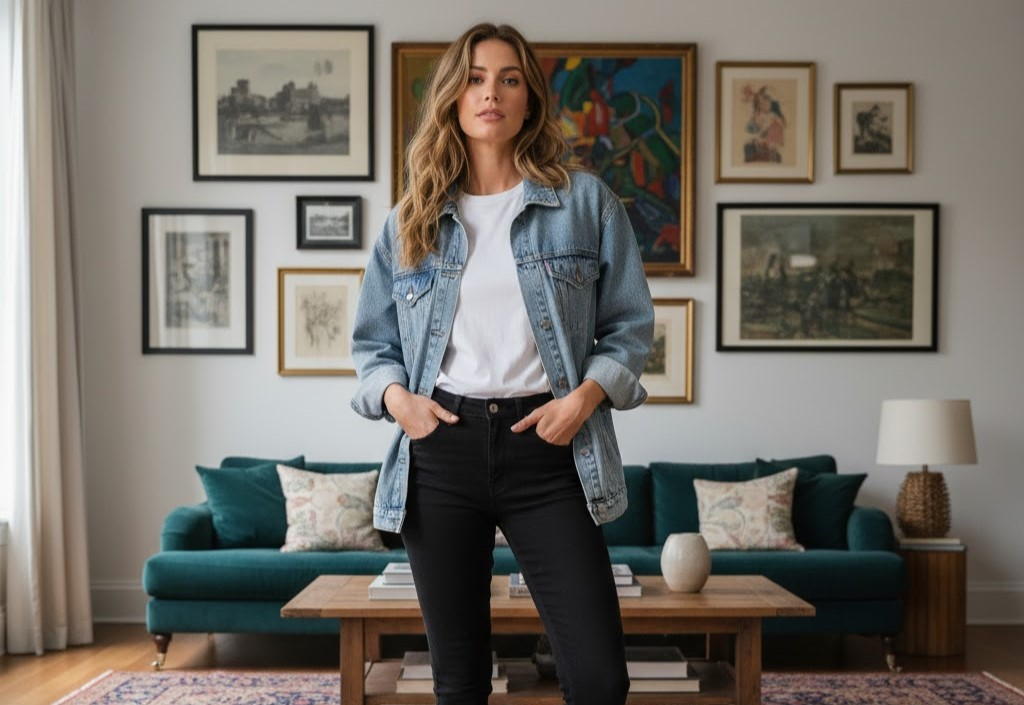 10 Light Wash Oversized Denim Jackets Women Need in 2025