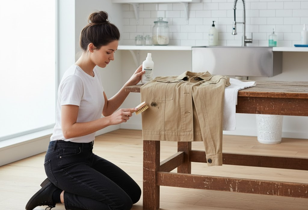 5 Proven Ways to Clean Canvas Jacket Stains for Women