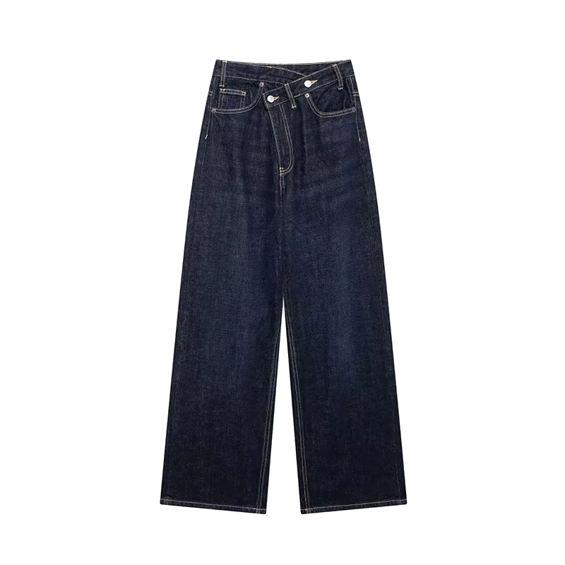 Women Dark Blue Jeans Outfit Ideas