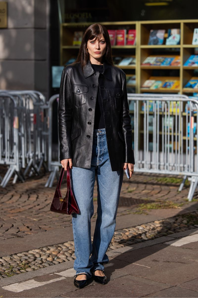 How to Style a Women Leather Jacket Casually
