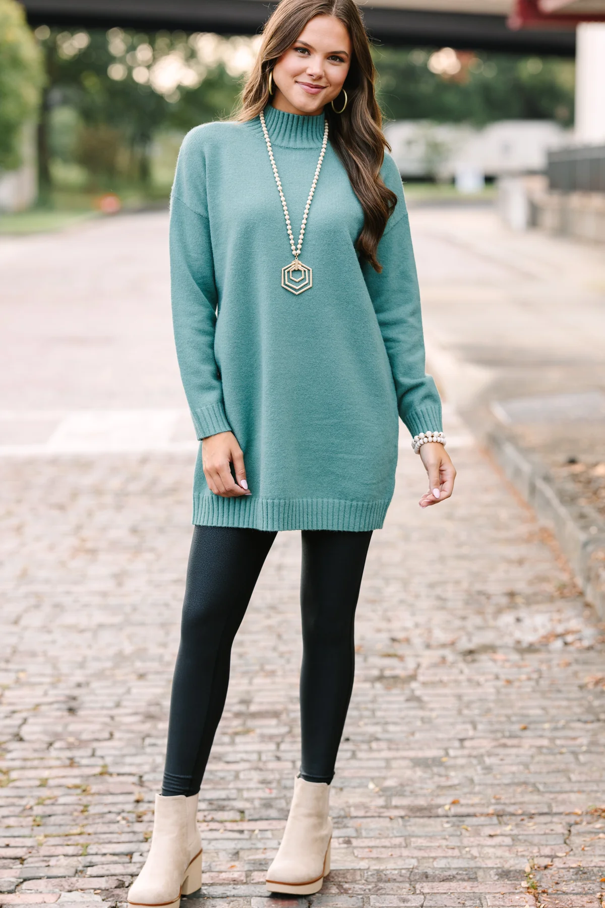 Long Tunic Sweaters for Women to Wear with Leggings