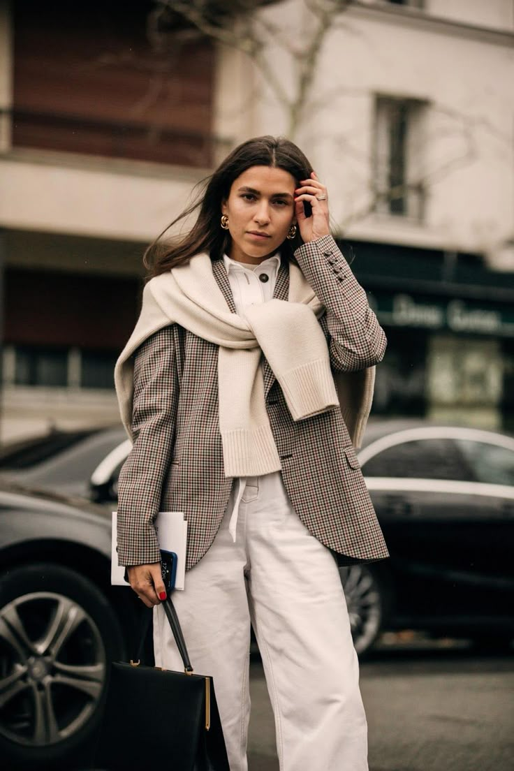 Summer Sweaters Women Tied Around Shoulders Preppy Style