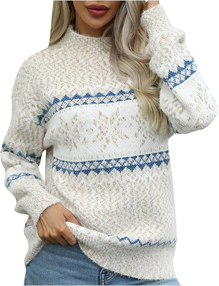Warm Cotton Sweaters for Women Winter
