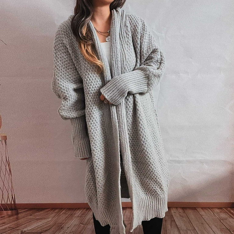 Chunky Long Sweaters for Women Cold Winter